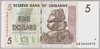 [Zimbabwe 5 Dollars]