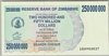 [Zimbabwe 250,000,000 Dollars]