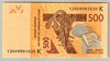 [West African States 500 Francs]