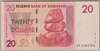 [Zimbabwe 20 Dollars]