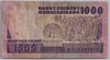 [Madagascar 1,000 Francs Pick:P-68b]