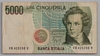 [Italy 5,000 Lire]