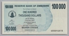 [Zimbabwe 100,000 Dollars]