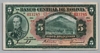 [Bolivia 5 Bolivianos]